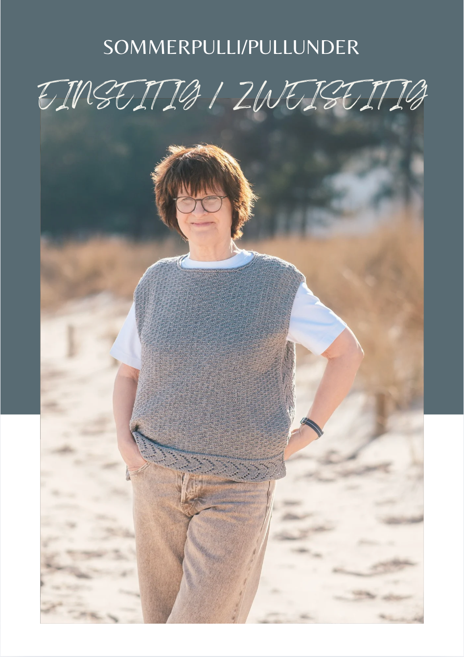 EINSEITIG/ZWEISEITIG - Wollpaket mit Strickanleitung
