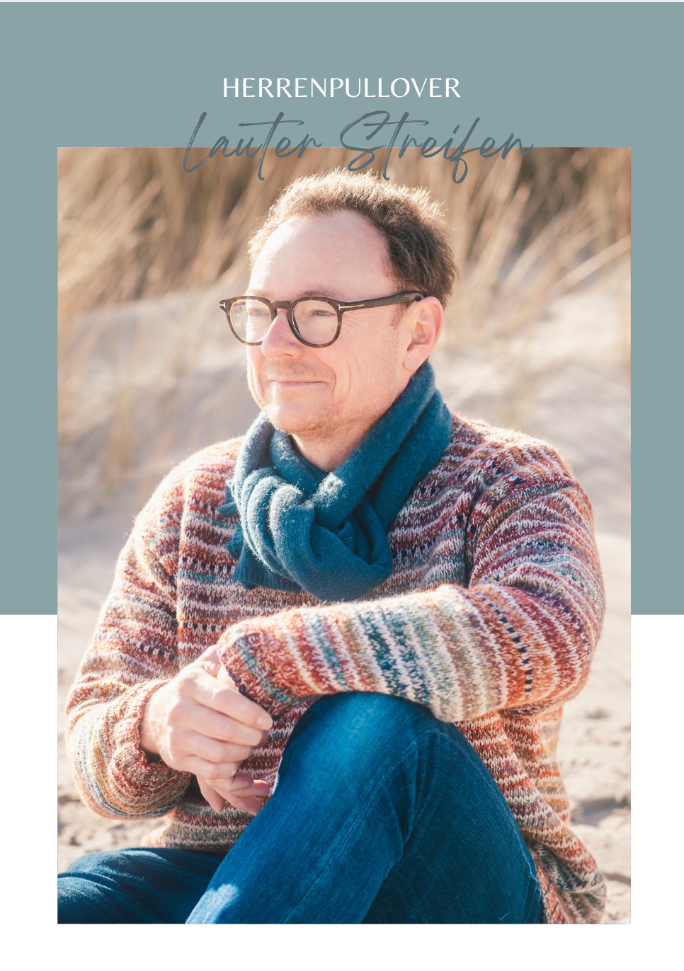LAUTER STREIFEN - Wollpaket mit Strickanleitung