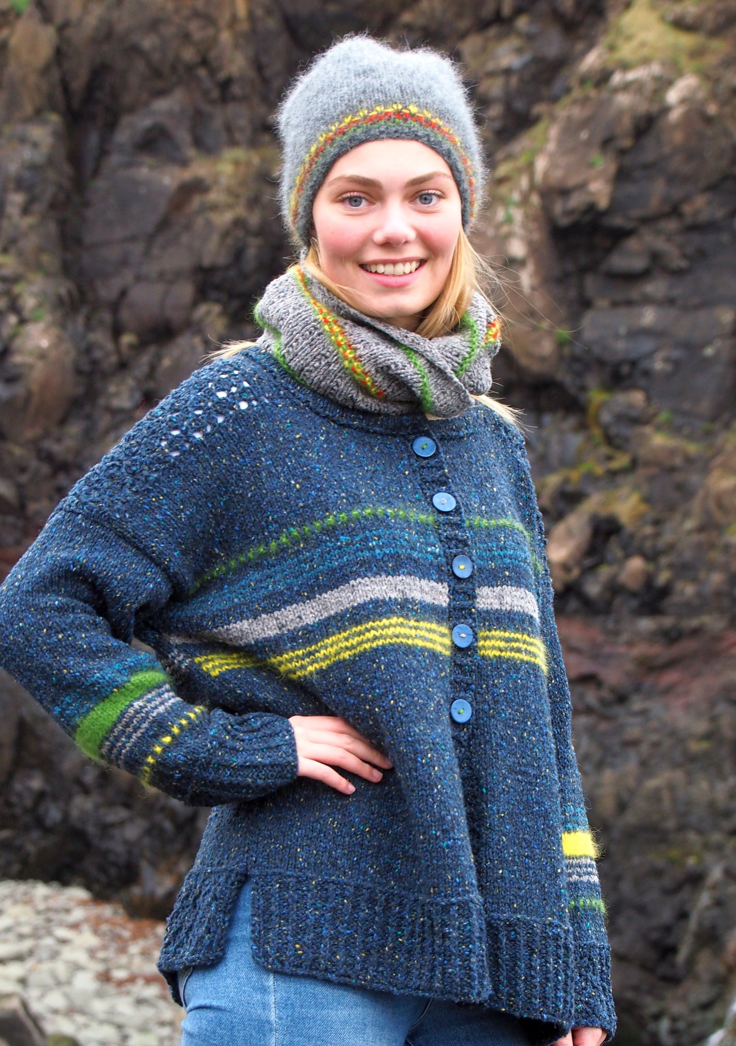 FIMM Wollpaket mit Strickbuch