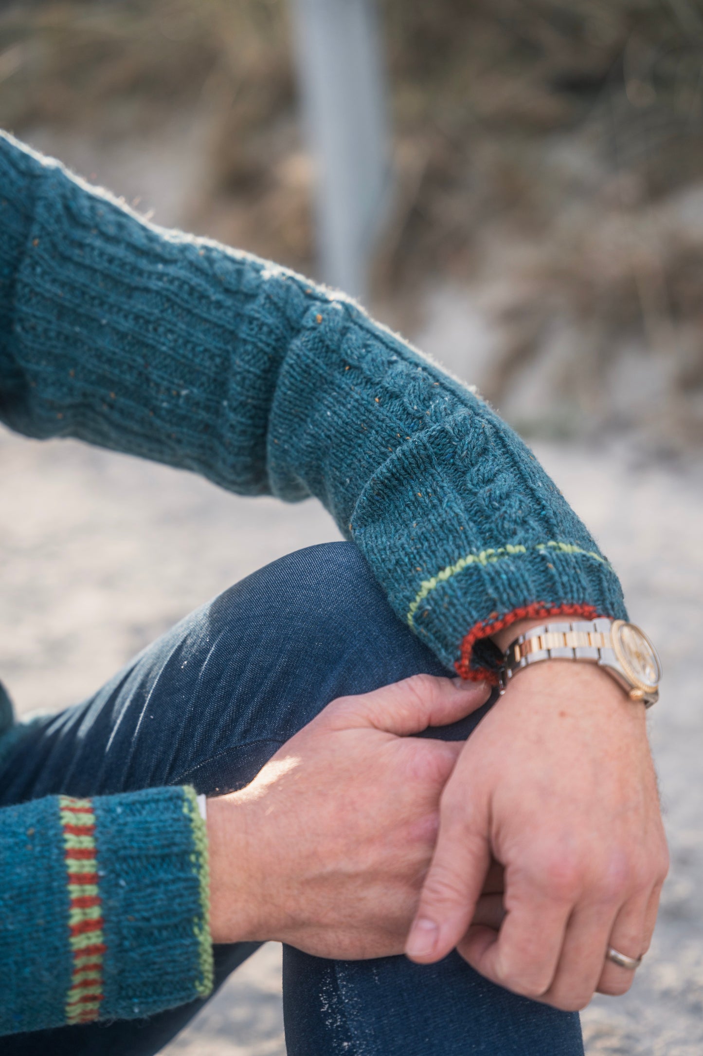 DER ÜBERARBEITETE STRANDSEGLER - Strickanleitung zum Herunterladen