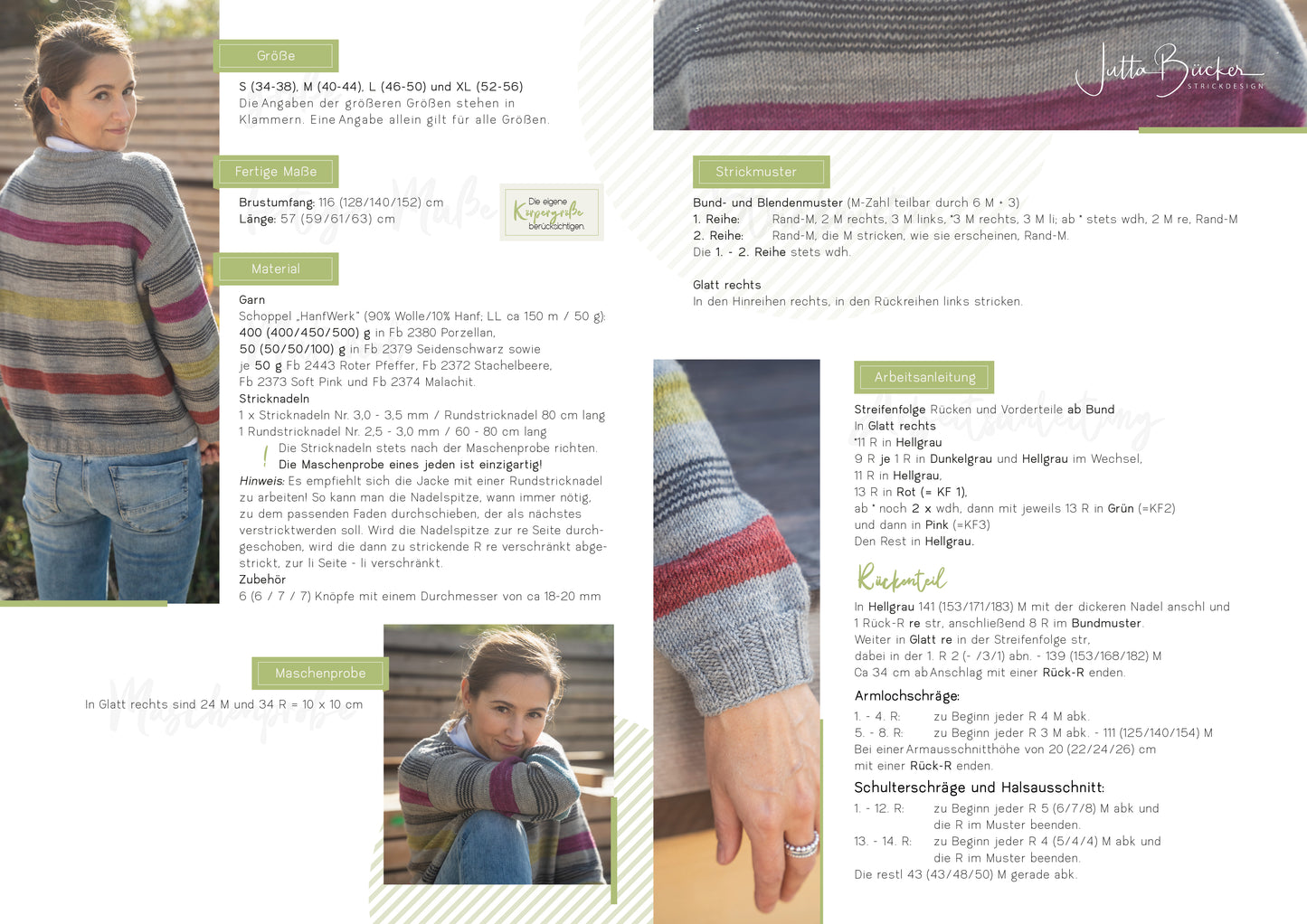 Kein Grau in Grau - Strickanleitung zum Herunterladen