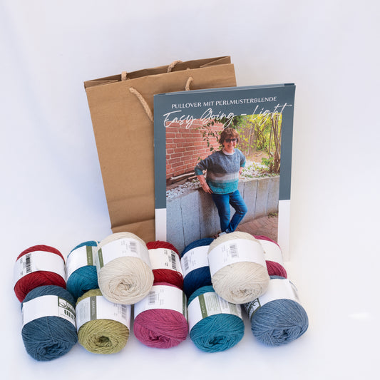 EASY GOING – LIGHT - Wollpaket mit Strickanleitung