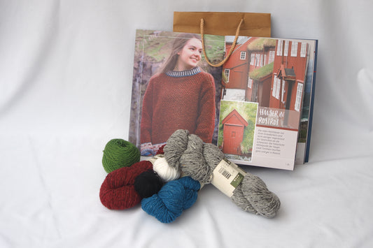 FYRA Wollpaket mit Strickbuch